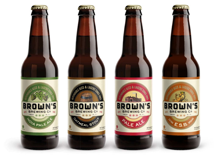 4 Browns Bottles